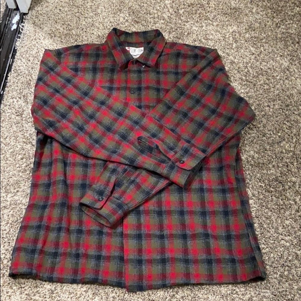 Vintage Wool/Nylon Flannel